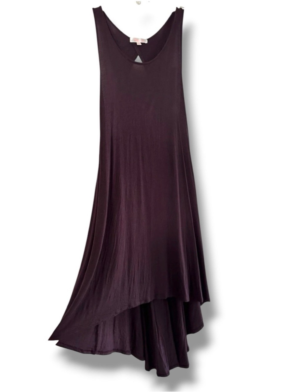 Midi twist back dress